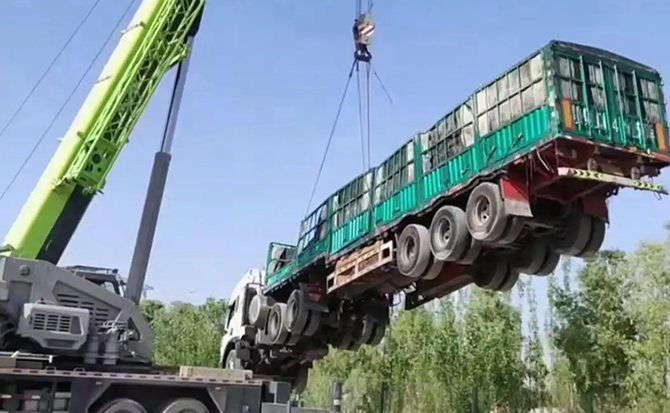 静乐道路脱困救援案例